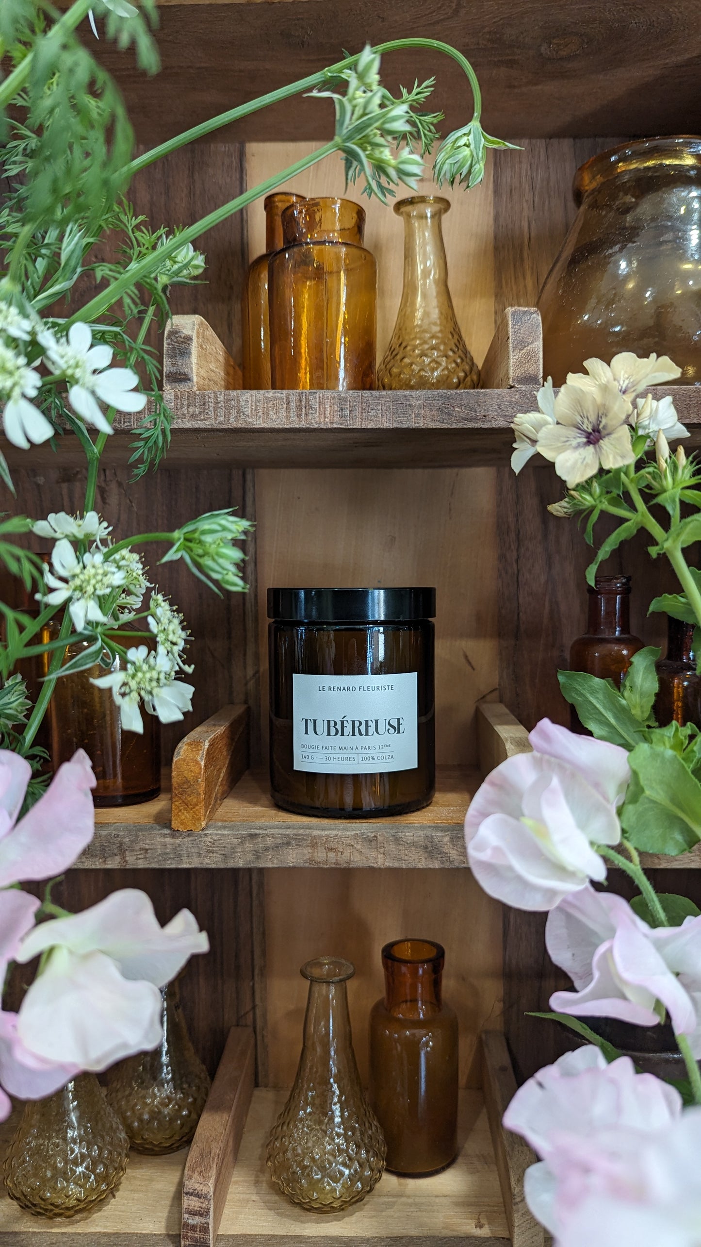 Bougie parfumée Tubéreuse