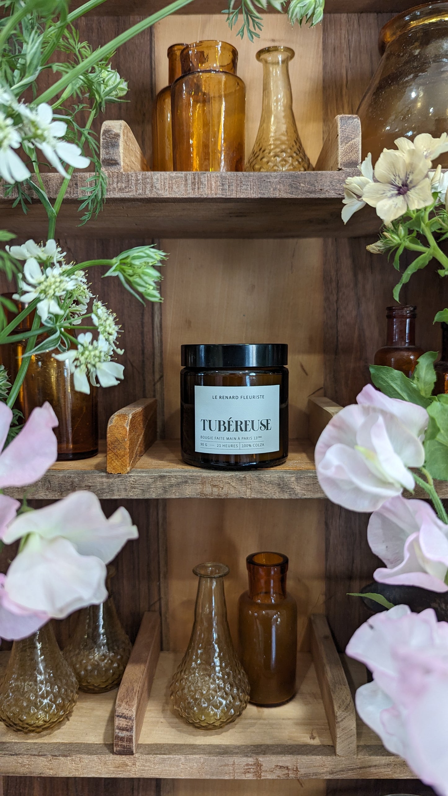 Bougie parfumée Tubéreuse