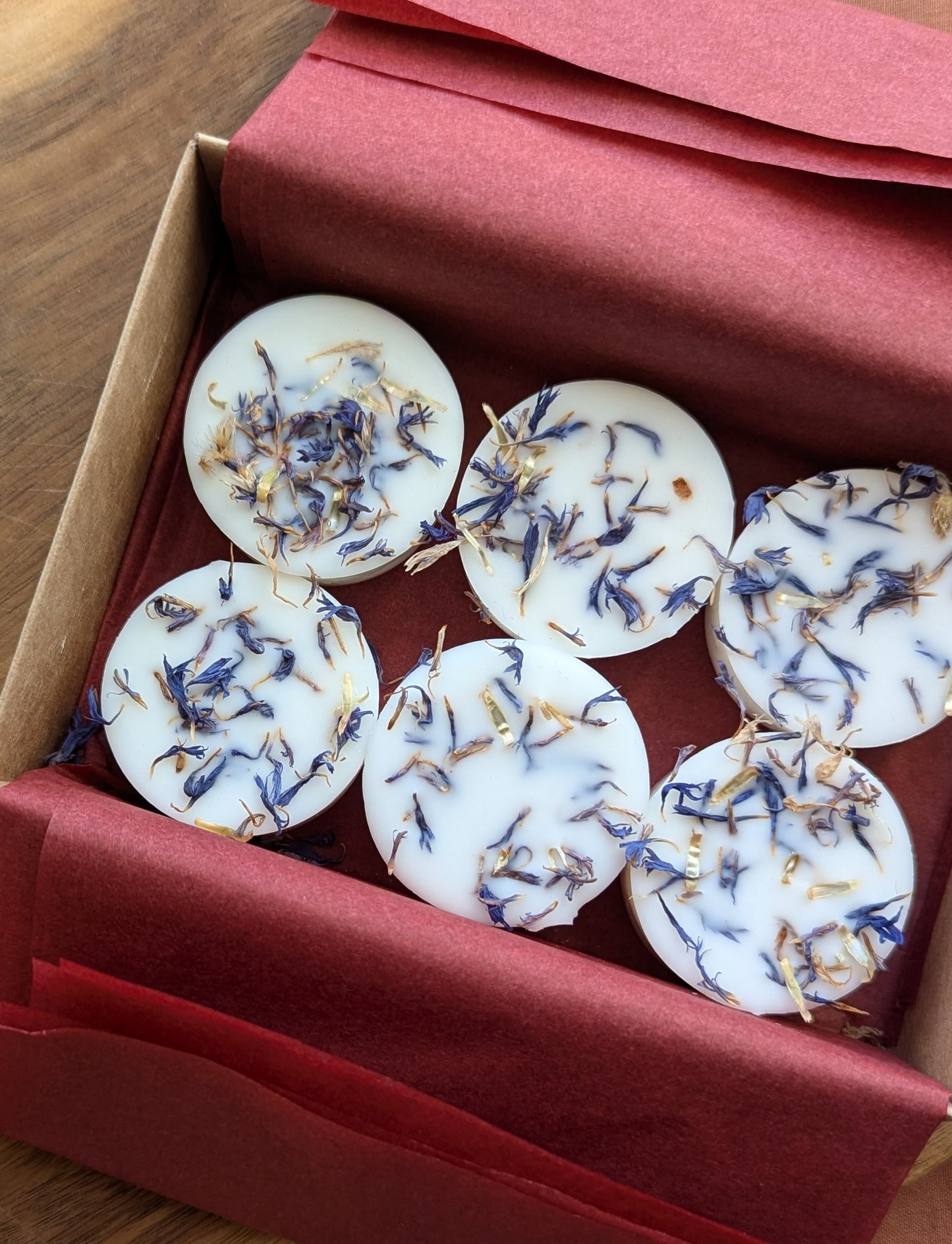 Fondants Fleuris Thé et Pain d'épice
